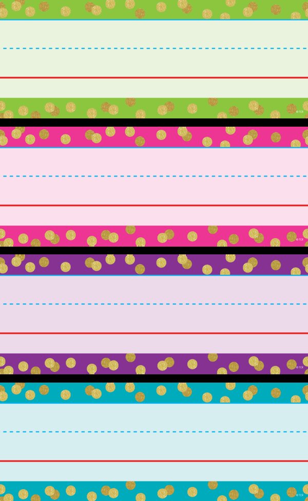 TCR20865 Confetti Word Strips Image