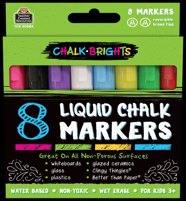 TCR20884 Chalk Brights Liquid Chalk Markers Image