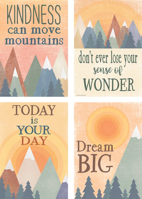 TCR2088690 Moving Mountains Poster Set (4) Image