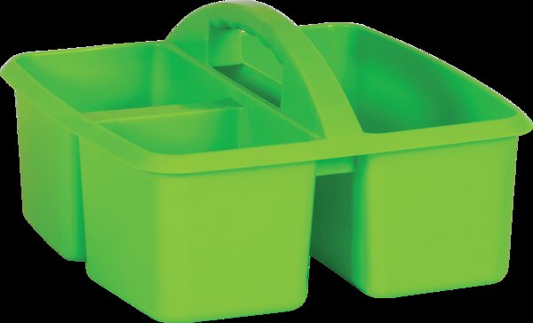 TCR20905 Lime Plastic Storage Caddy Image