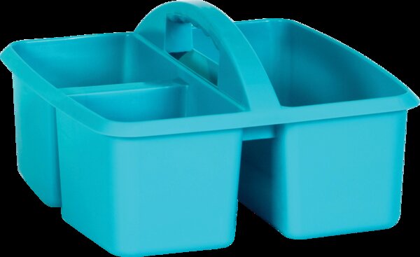 TCR20911 Teal Plastic Storage Caddy Image