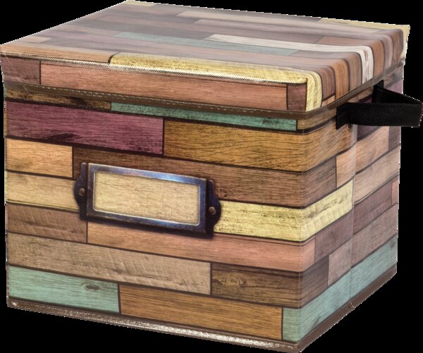 TCR20915 Reclaimed Wood Storage Box Image