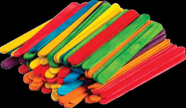 TCR20921 STEM Basics: Multicolor Craft Sticks - 250 Count Image