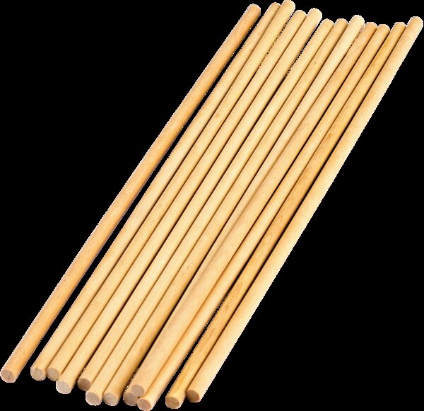 TCR20927 STEM Basics:  1/4" Wooden Dowels - 12 Count Image