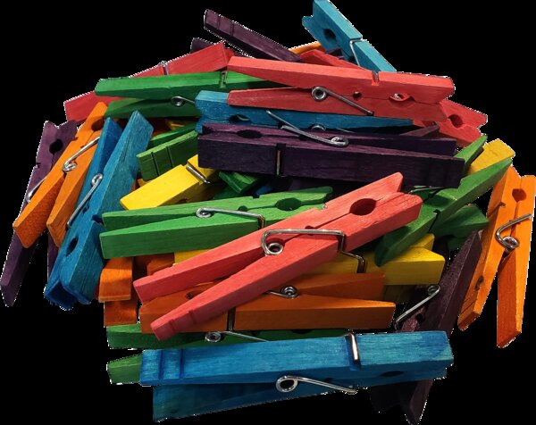 TCR20933 STEM Basics: Multicolor Clothespins - 50 Count Image