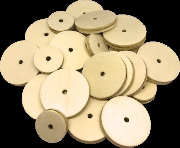 TCR20940 STEM Basics: Wooden Wheels - 60 Count Image