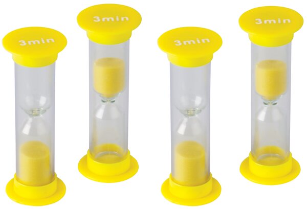 TCR20946 3 Minute Sand Timers - Mini Image