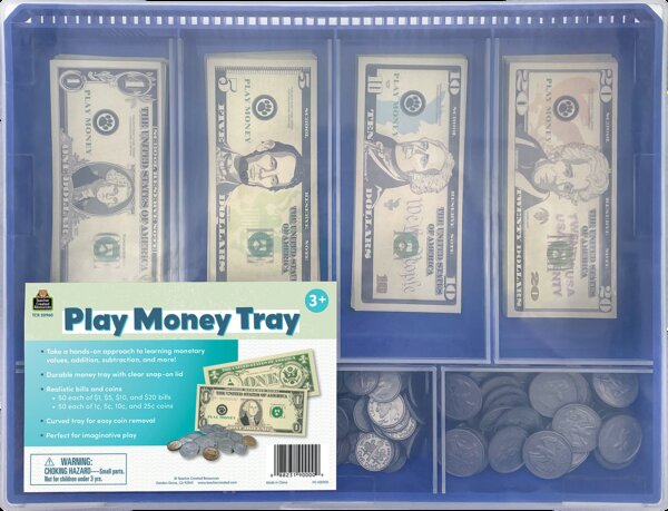 TCR20960 Play Money Tray Image