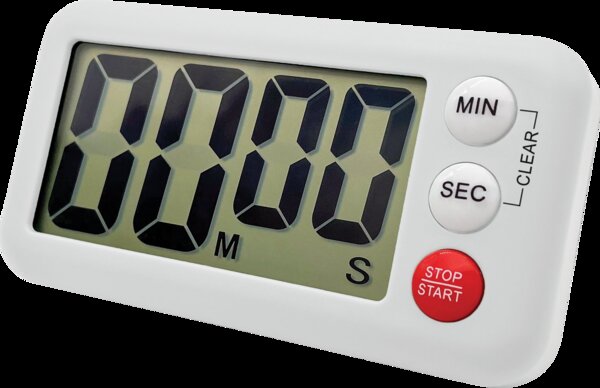 TCR21040 White Magnetic Digital Classroom Timer Image