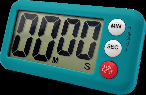 TCR21042 Teal Magnetic Digital Classroom Timer Image