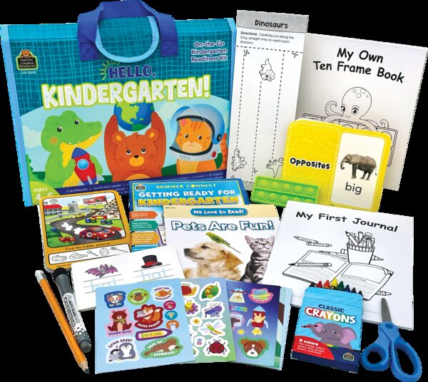 TCR21050 Hello, Kindergarten!  On-the-Go Kindergarten Readiness Kit Image