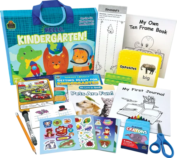 TCR21050 Hello, Kindergarten! On-the-Go Kindergarten Readiness Kit Image