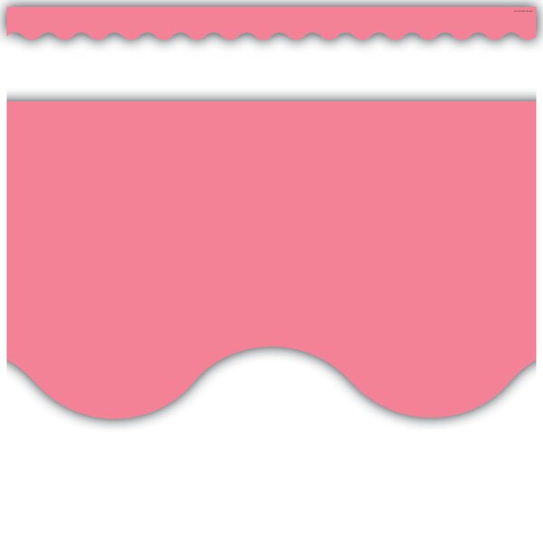 TCR2147 Light Pink Scalloped Border Trim Image