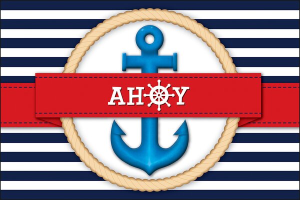 TCR2155 Nautical Ahoy Postcards Image