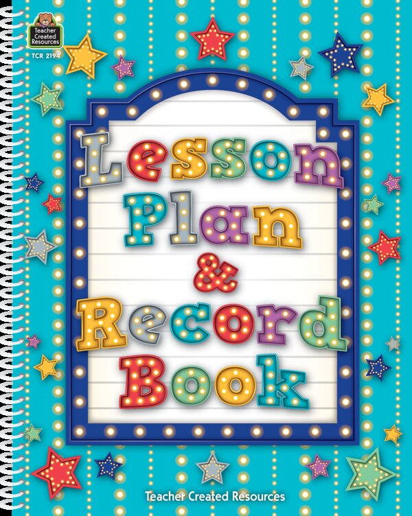 TCR2194 Marquee Lesson Plan & Record Book Image