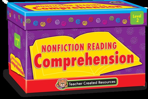 TCR2552 Nonfiction Reading Comprehension Cards Level 2 Image