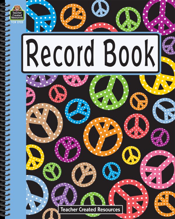 TCR2725 Peace Signs Record Book Image