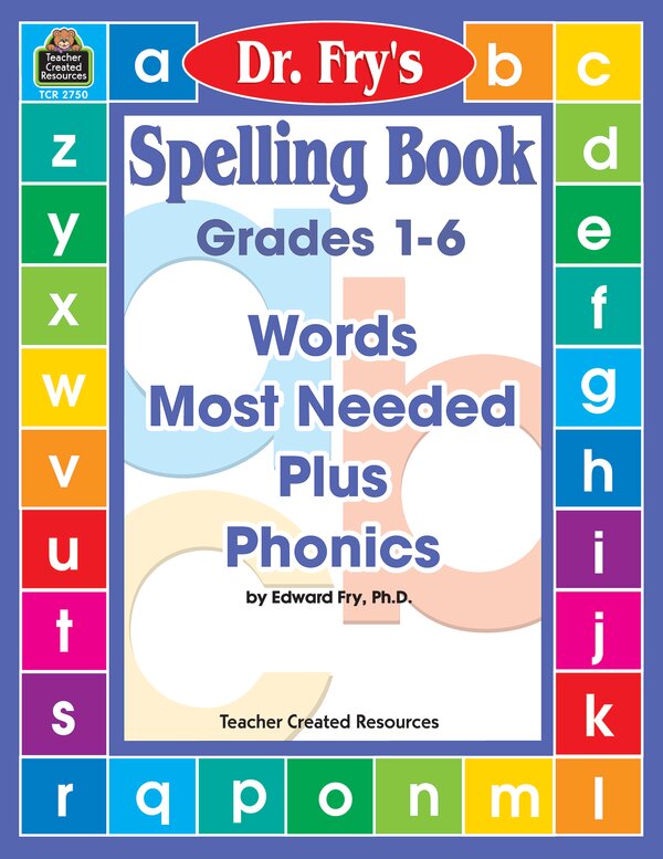 TCR2750 Spelling Book: Words Most Needed Plus Phonics by Dr. Fry Image