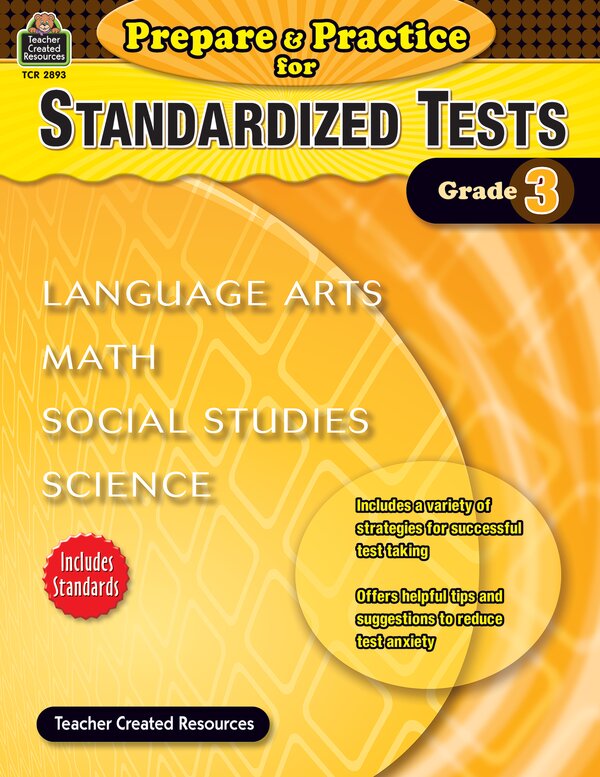 TCR2893 Prepare & Practice for Standardized Tests Grade 3 Image