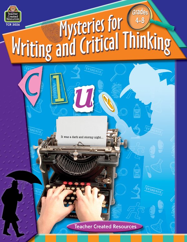 TCR3026 Mysteries for Writing and Critical Thinking Image