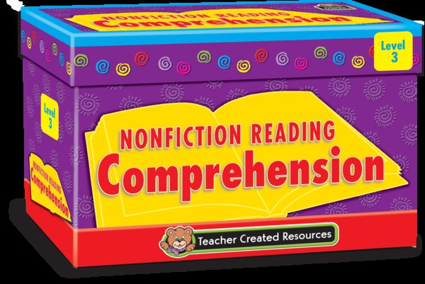 TCR3055 Nonfiction Reading Comprehension Cards Level 3 Image