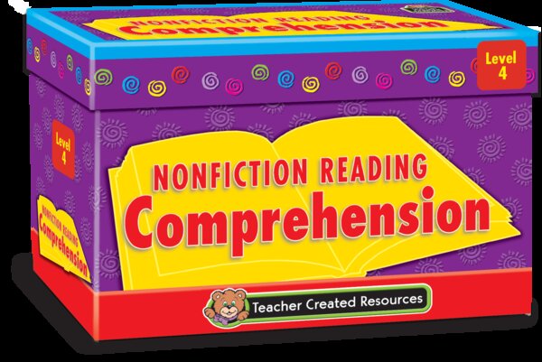 TCR3056 Nonfiction Reading Comprehension Cards Level 4 Image