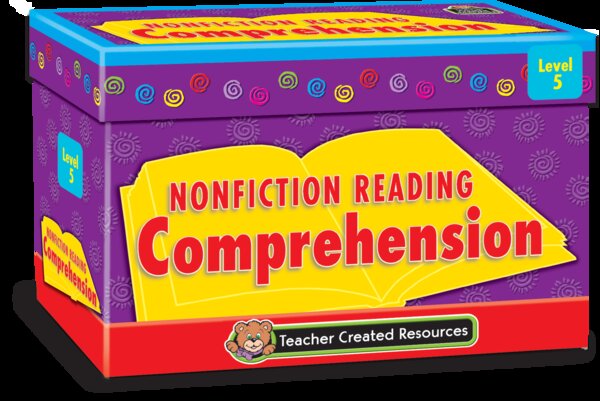 TCR3057 Nonfiction Reading Comprehension Cards Level 5 Image