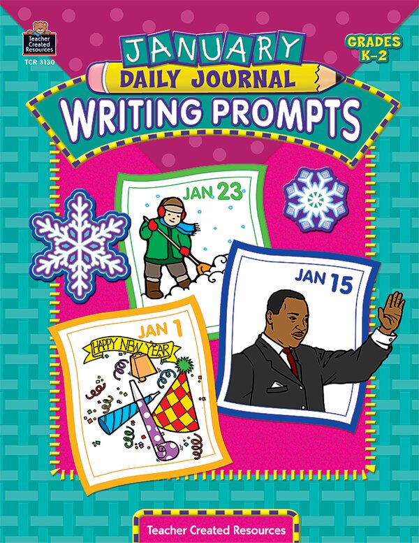 TCR3130 January Daily Journal Writing Prompts Image