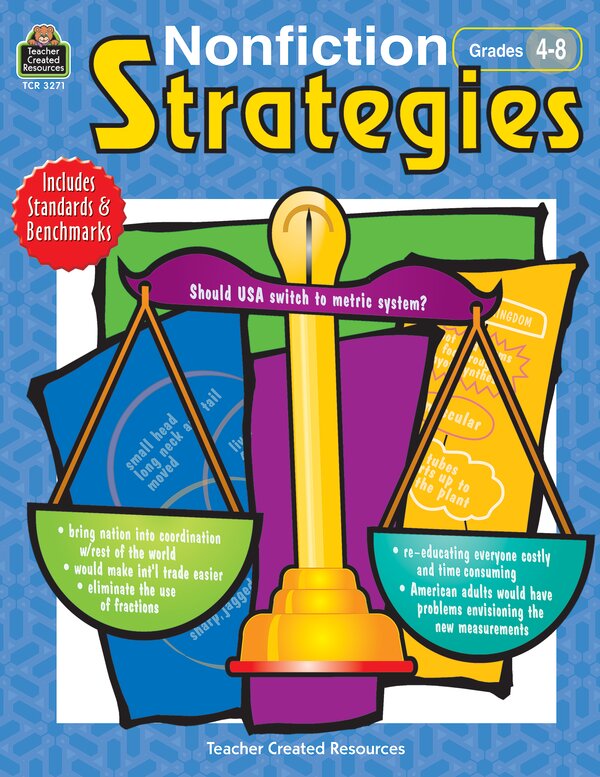 TCR3271 Nonfiction Strategies Grades 4-8 Image