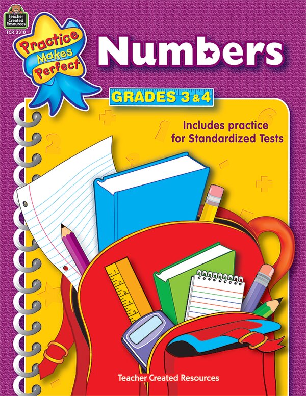 TCR3310 Numbers Grades 3-4 Image