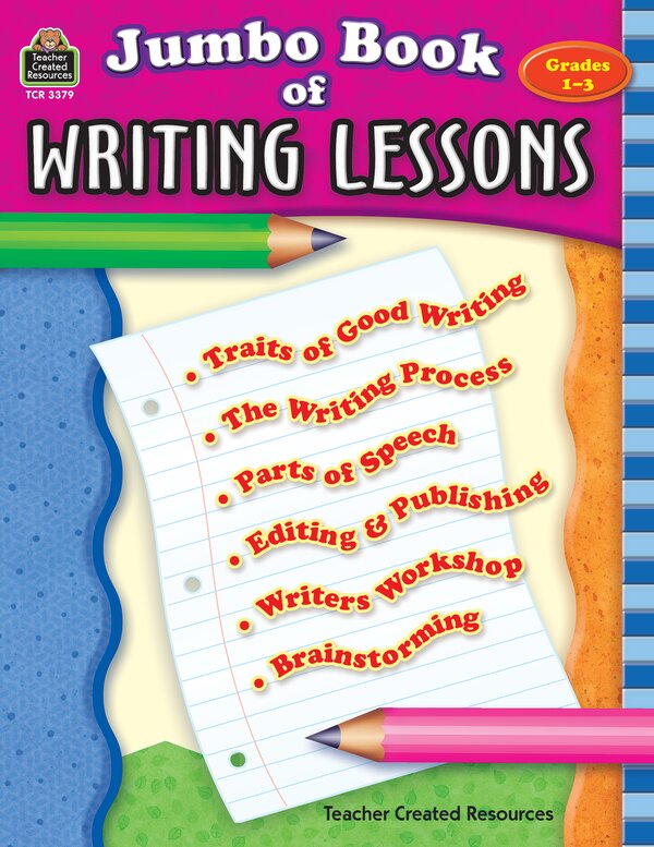 TCR3379 8umbo Book of Writing Lessons Image