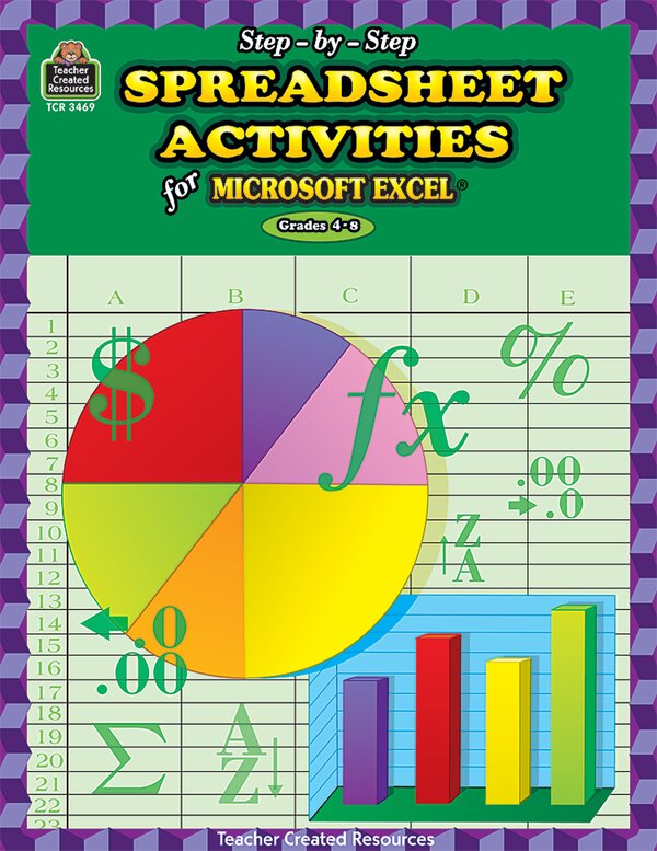 TCR3469 Step-by-Step Spreadsheet Activities for Excel(R) Image