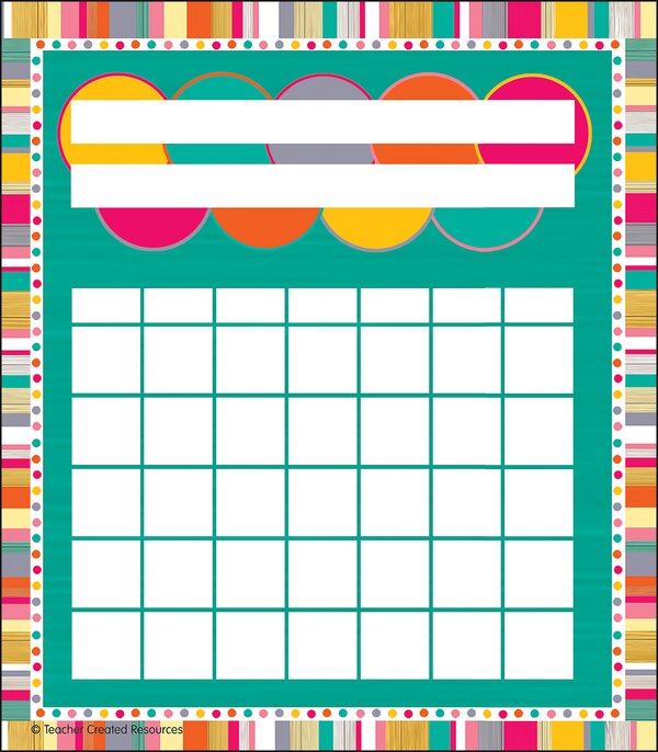 TCR3482 Tropical Punch Incentive Charts Image