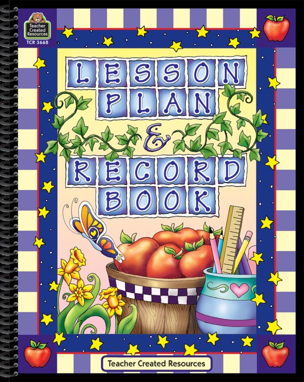 TCR3668 Lesson Plan and Record Book Image