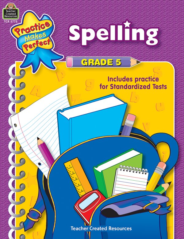 TCR3775 Spelling Grade 5 Image