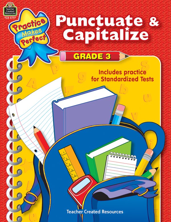 TCR3777 Punctuate & Capitalize Grade 3 Image