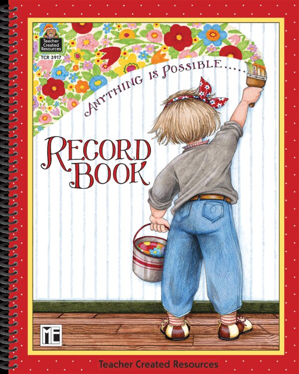 TCR3917 Anything is Possible Record Book from Mary Engelbreit Image