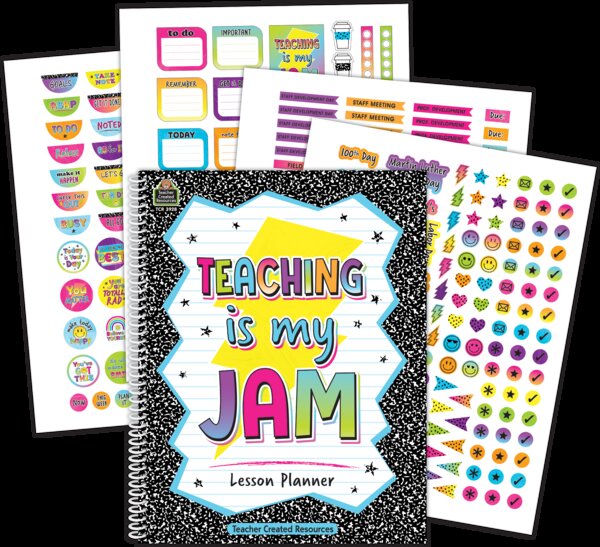 TCR3928 Brights 4Ever Lesson Planner Image