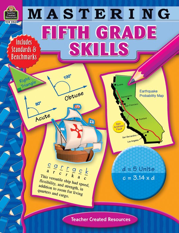 TCR3941 Mastering Fifth Grade Skills Image