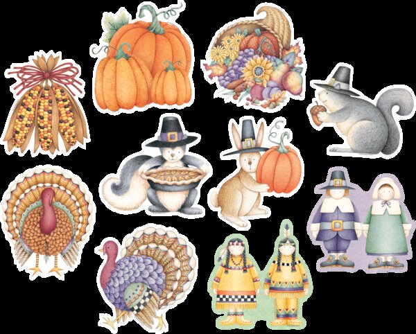 TCR3965 We Are Thankful Accents by Debbie Mumm Image