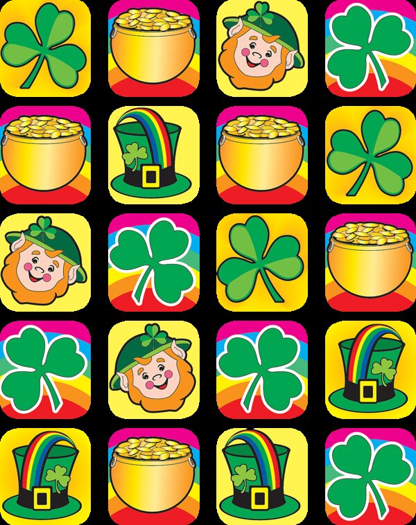 TCR4151 St Patrick's Day Stickers Image