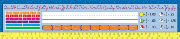 TCR4301 Cursive Writing 2 Super Jumbo Name Plates Image