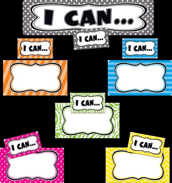 TCR4623 I Can...Mini Bulletin Board Image