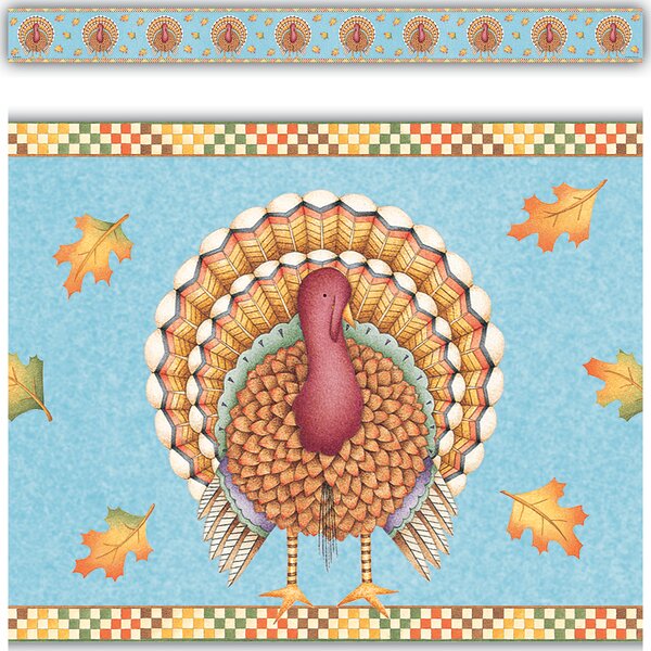 TCR4751 We Are Thankful Straight Border Trim from Debbie Mumm Image