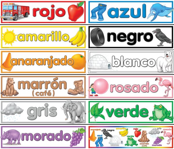 TCR4945 Colors (Spanish) Headliners Image