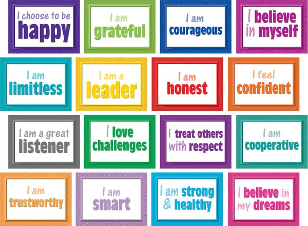 TCR5099 Positive Posters Bulletin Board Display Set Image