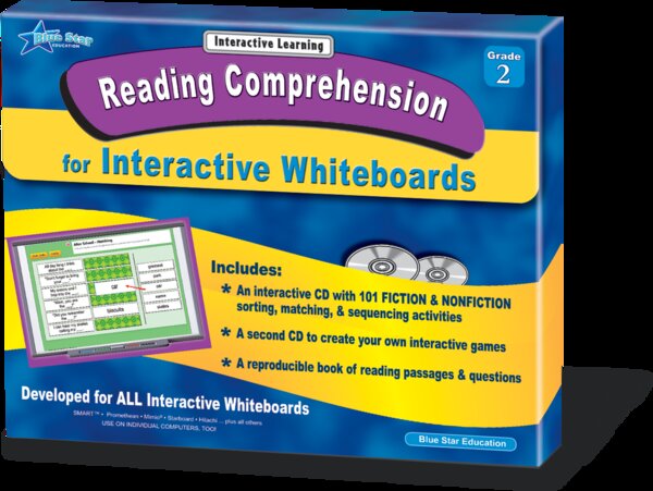 TCR51112 Reading Comprehension for Interactive Whiteboards Grade 2 Image