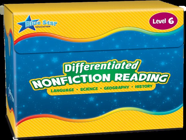 TCR51216 Differentiated Nonfiction Reading Kit Grade 6 Image