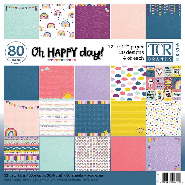 TCR5159 Oh Happy Day Project Paper Image