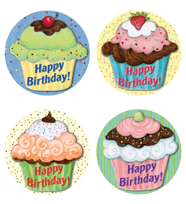 TCR5164 Cupcake Wear 'Em Badges from Susan Winget Image